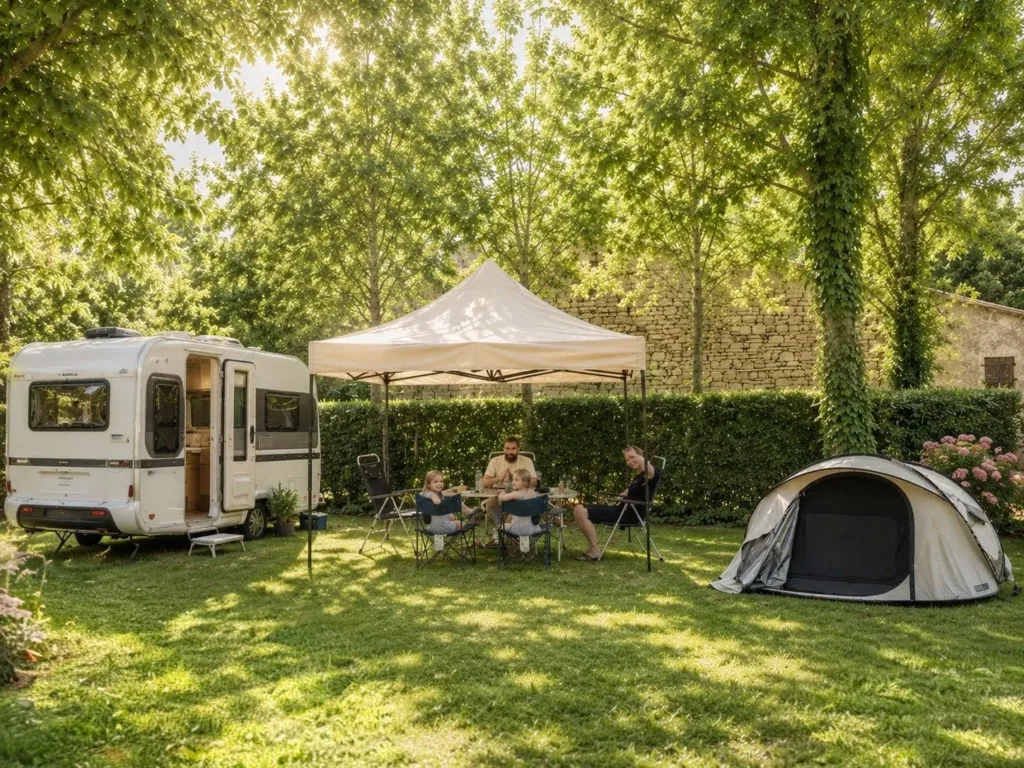 Camping Saint Gabriel : Emplacement 1 Saint Gabriel Camping
