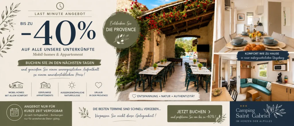 Last-Minute-Angebot – 40 % Rabatt
