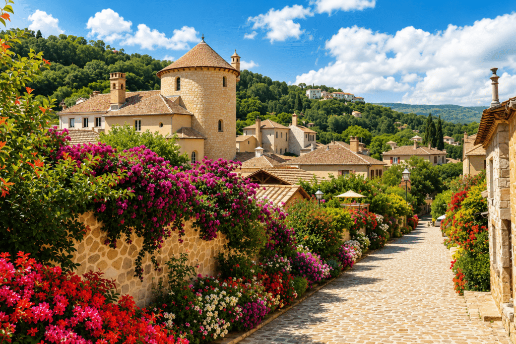 Village provençal des Alpilles près de Tarascon