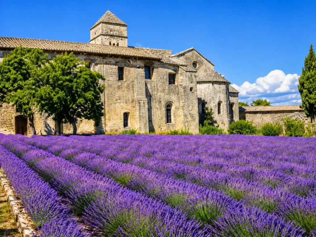 Monastère Saint-Paul-de-Mausole à Saint-Rémy-de-Provence sur les traces de Vincent van Gogh