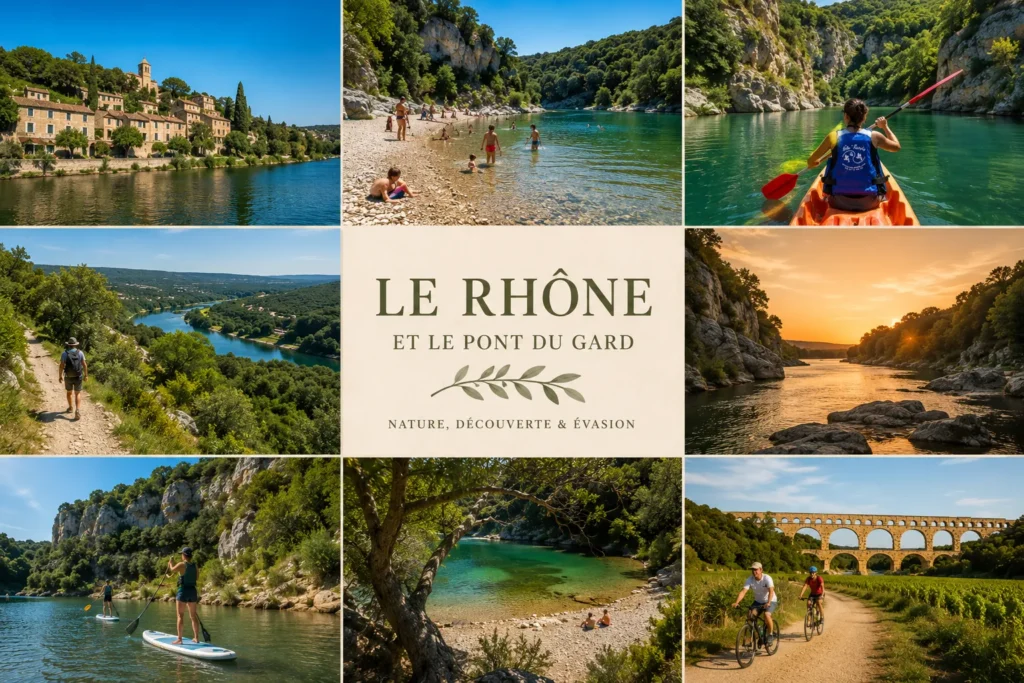 Camping Saint Gabriel : Le Rhone