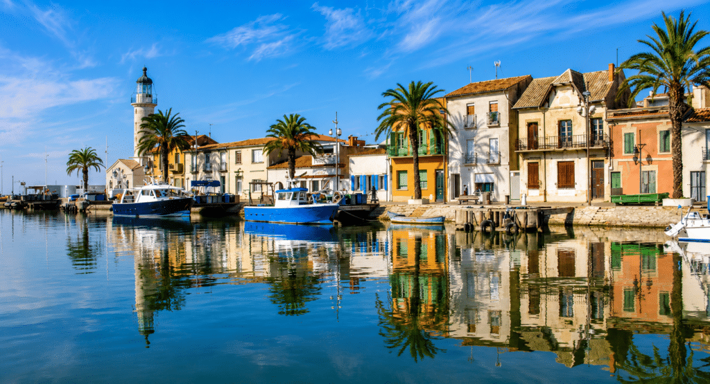 Port des Saintes-Maries-de-la-Mer au cœur de la Camargue