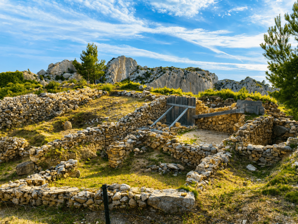 Oppidum des Caisses de Jean-Jean à Mouriès